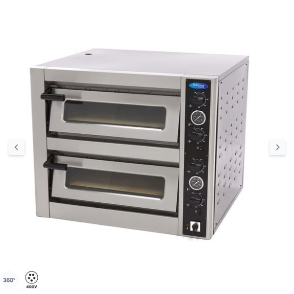  Φούρνος πίτσας διπλού καταστρώματος - Χωράει 4 x 30cm